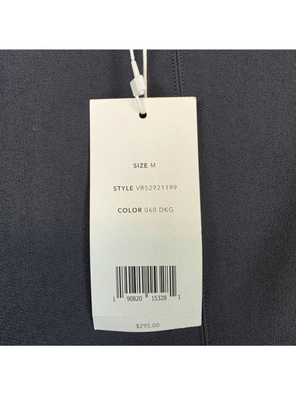 Vince Bobbi Pants Womens M Gray Knit Slim Ankle Side Zip Stretch Work Office - Picture 3 of 13